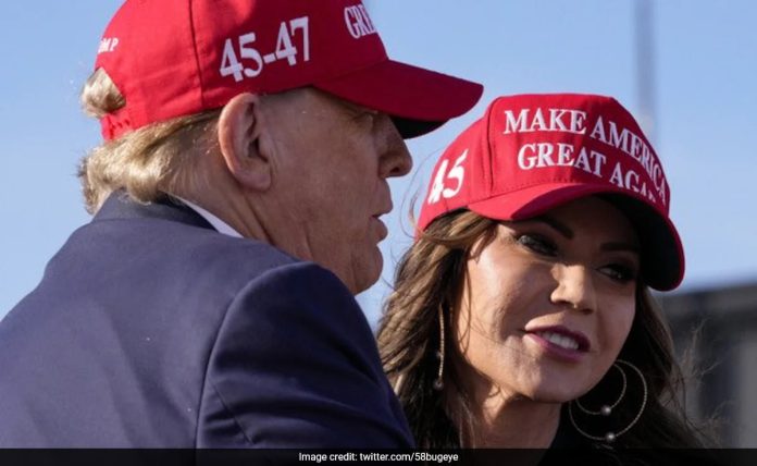 Donald Trump's Vice Presidential Contender In 2024 US Elections Kristi Noem Says She Killed Her Dog And Goat. Then Defends Self