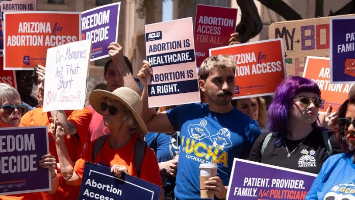 Arizona House votes to overturn century-old abortion ban, paving way to leave 15-week limit in place